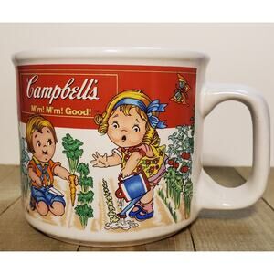 VTG Campbell's Soup Westwood Mug Bowl Cup Garden Vegetables Vintage Collectible